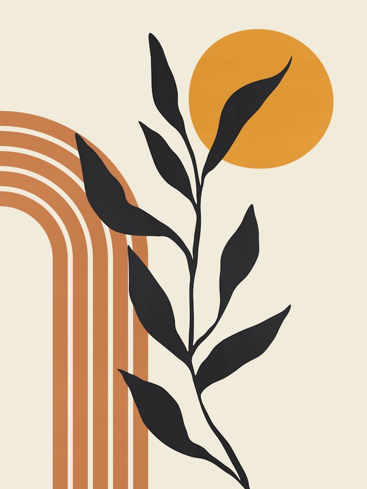 Harmonious floral composition 13