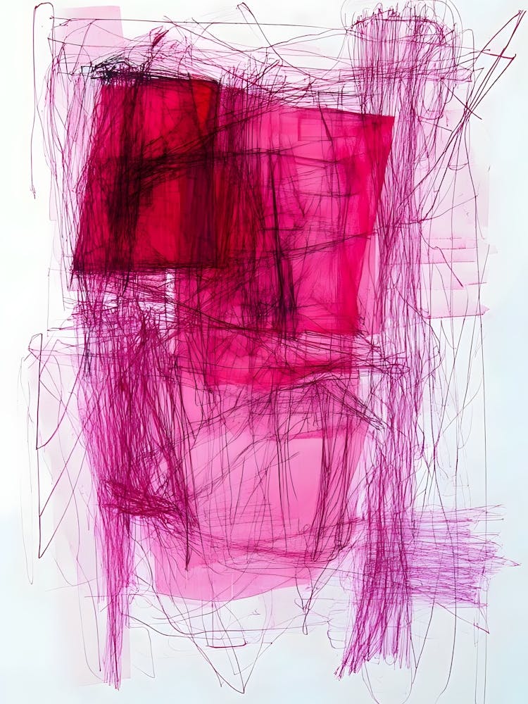 Abstract In Pink
