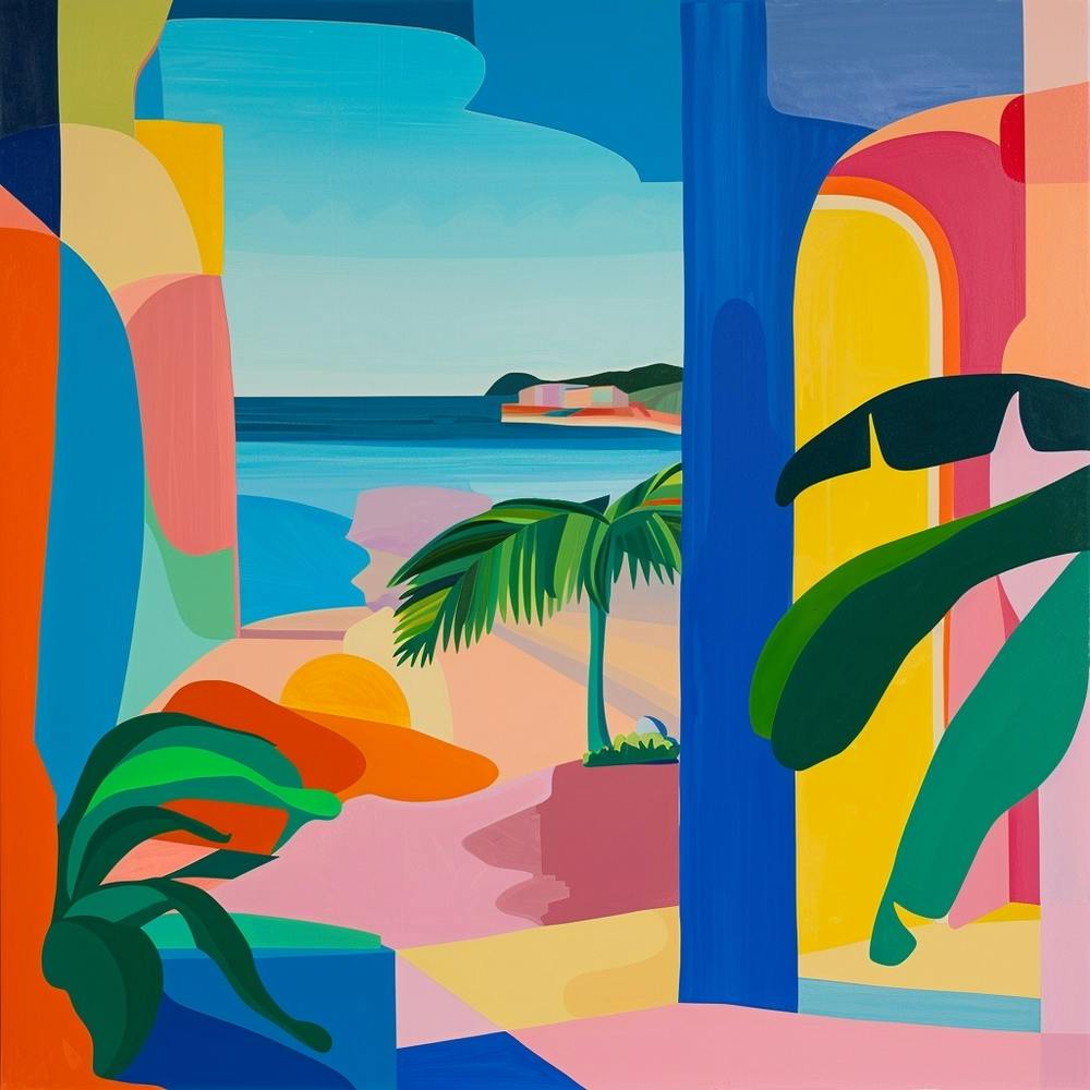 Abstract Travel Collection Anguilla 6