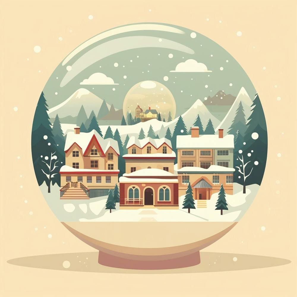 Leavenworth Washington Snowglobe