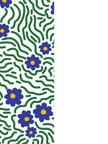 Wavy Daisies Brights