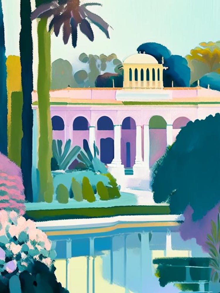 Huntington Library, Art Collections, And Botanical Gardens, Usa Abstract Still Life