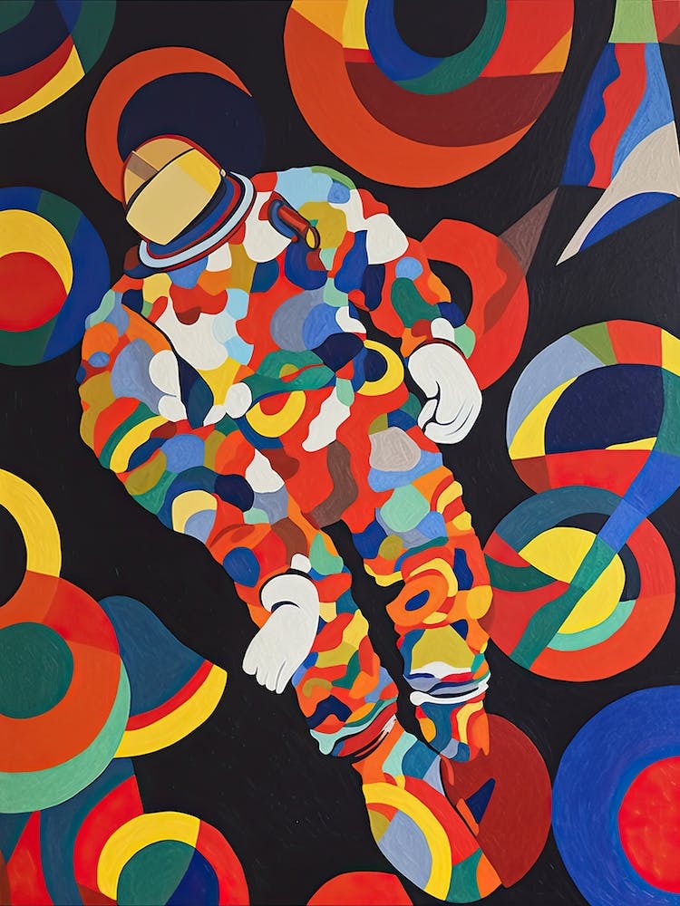 Astronaut Colourful Illustration 9