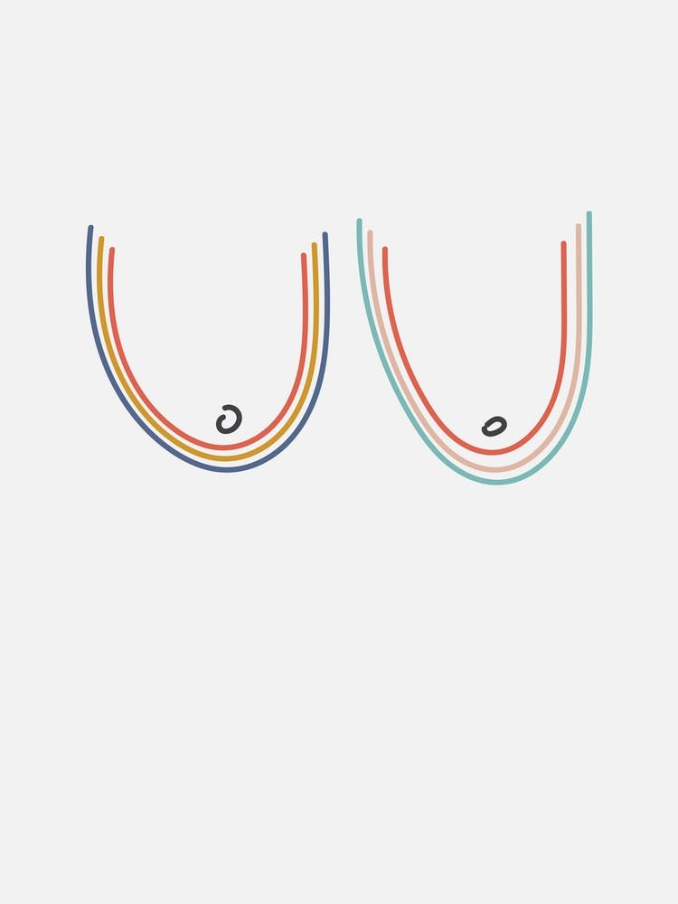 Rainbow Boobs