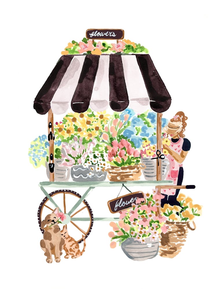 Flower Cart 1