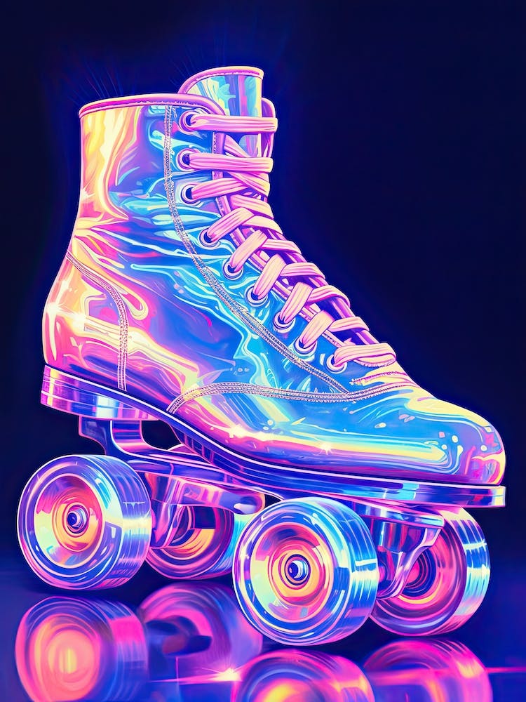 Disco Fever Roller Skates Studio 54 1