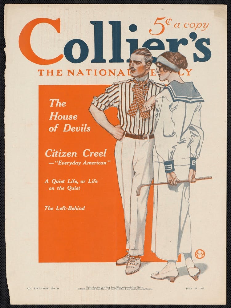 Collier's, The House of Devils, Edward Penfield