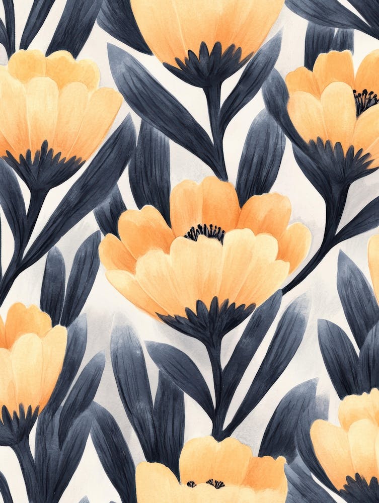 Orange Flowers 19