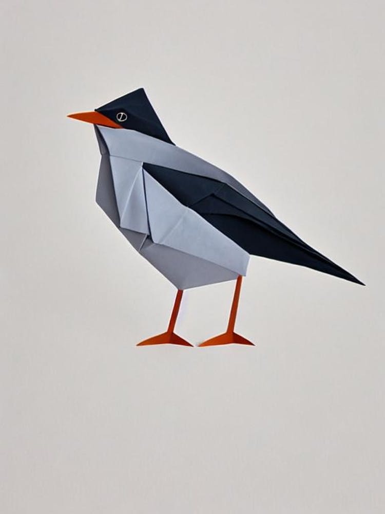 Mockingbird Origami Bird
