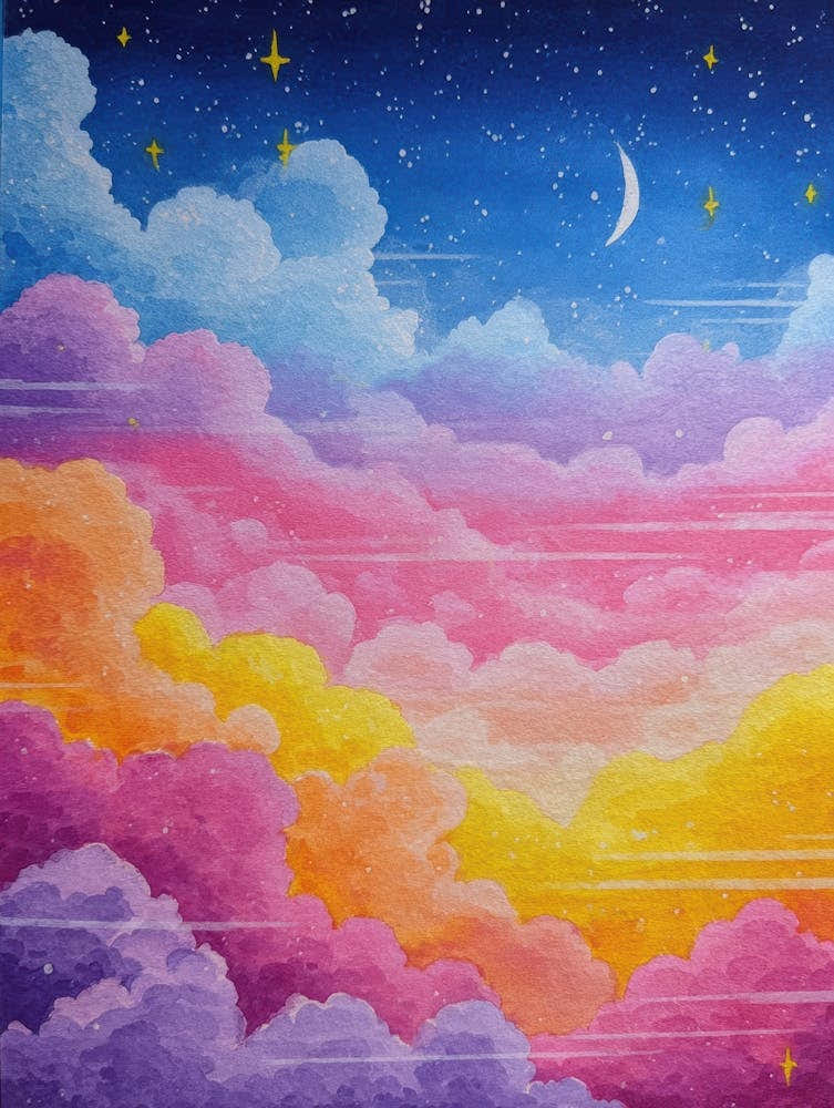 Clouds And Stars