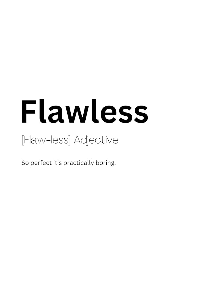 Flawless Definition Meaning 1