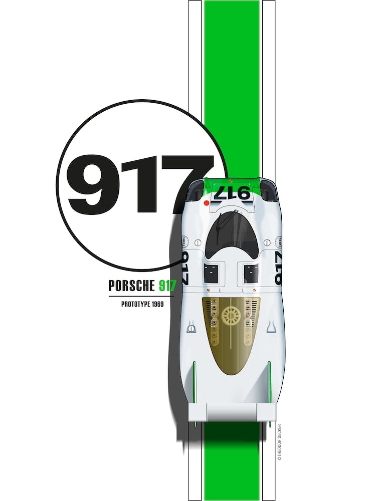P 917 Numéro 917 Prototype