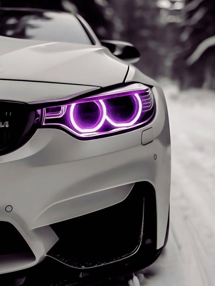 Purple Bmw M4