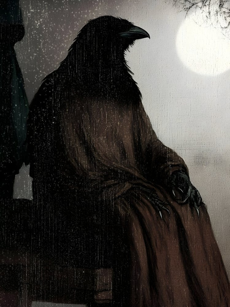 Dark Gothic Raven 1