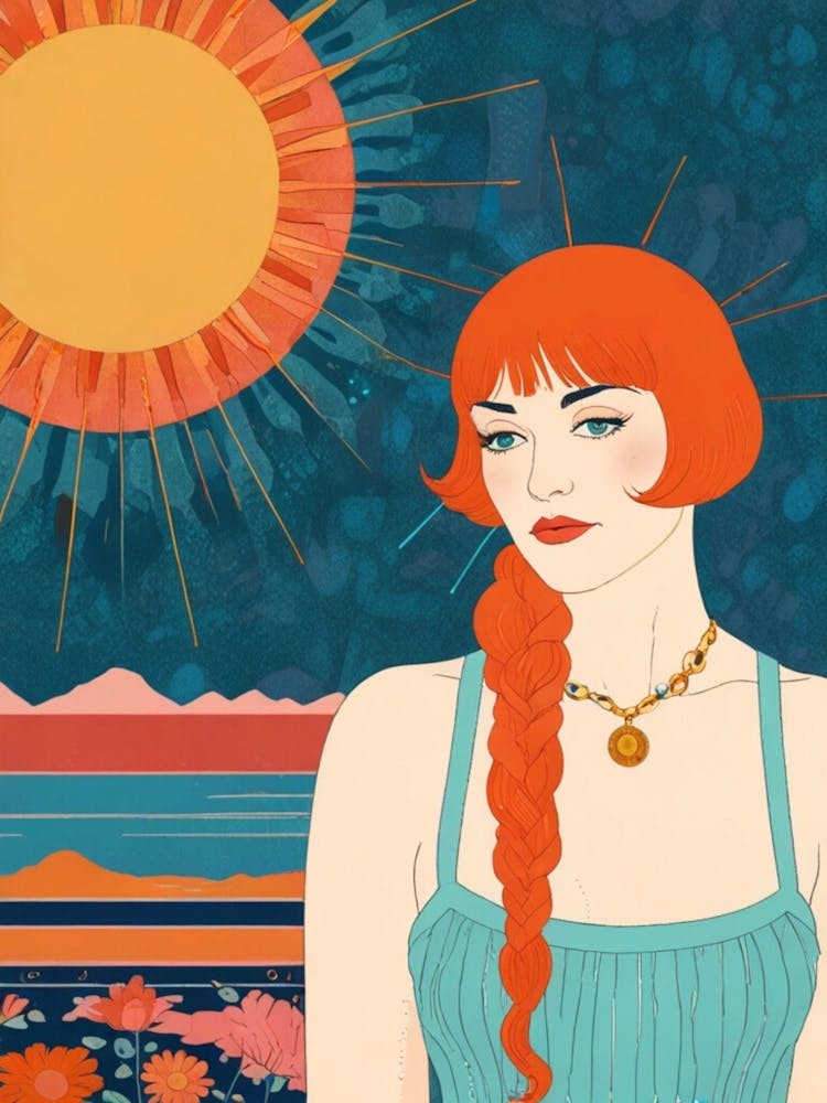 Girl In The Sun