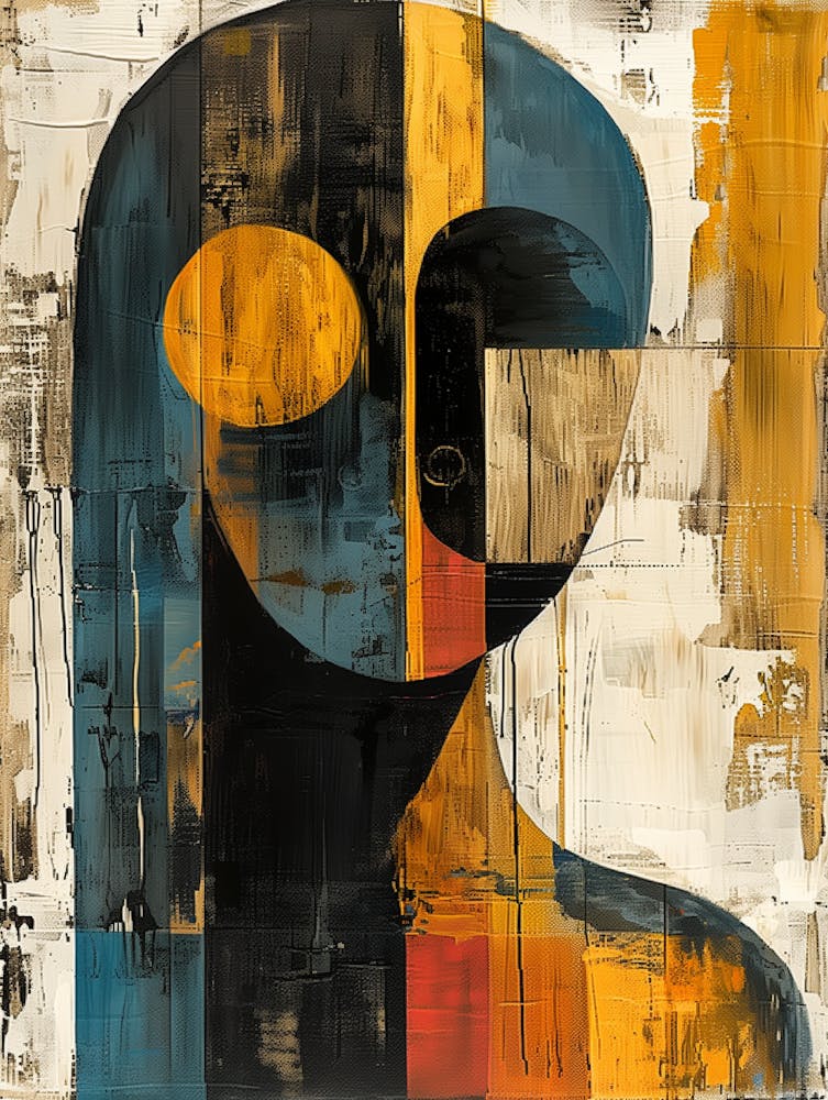 Portrait Abstrait d'une Femme 2