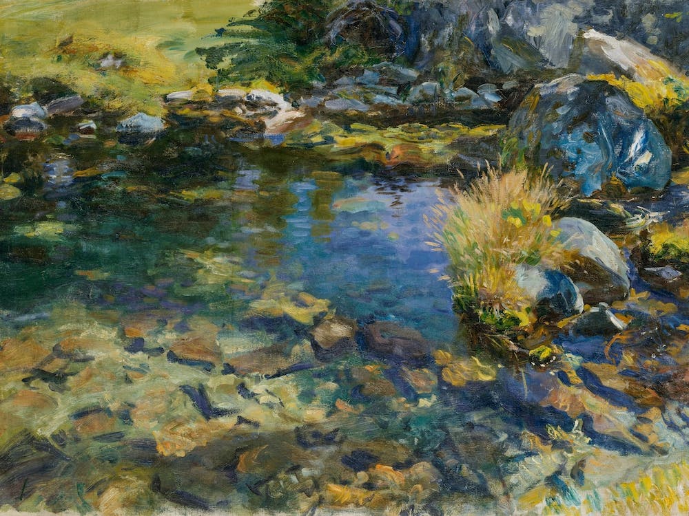 Alpine Pool, John Singer Sargent