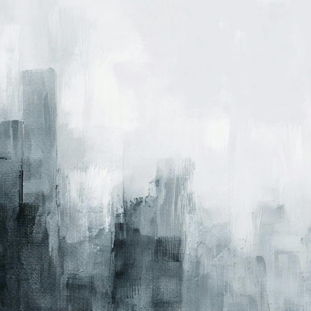 Abstract City Canvas Print