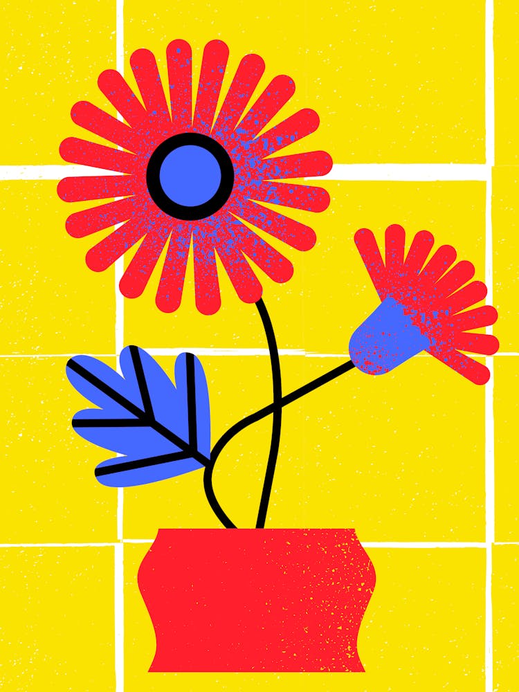 Flower Arrangement In A Vase