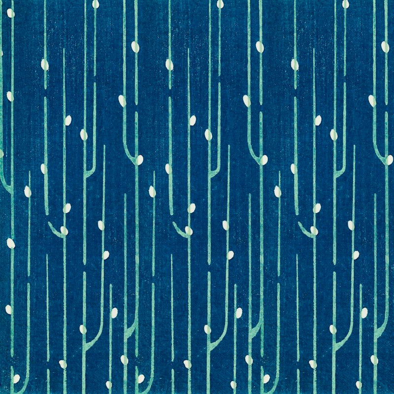 Vintage Ukiyo-e Woodblock Print Of Japanese Textile, Shima Shima, Furuya Korin (10)