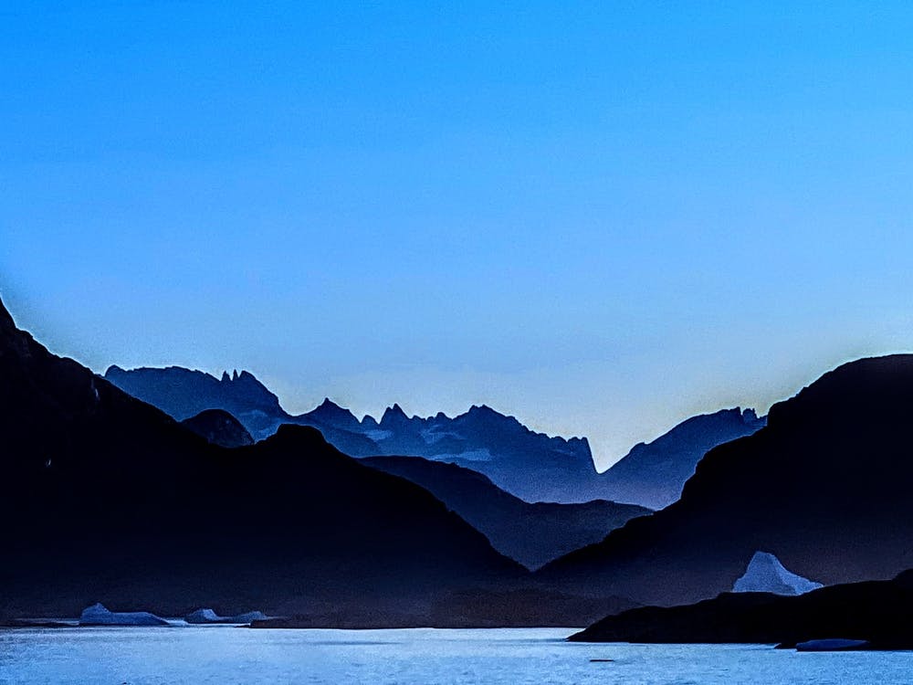 Icebergs At Dusk (Greenland Series)