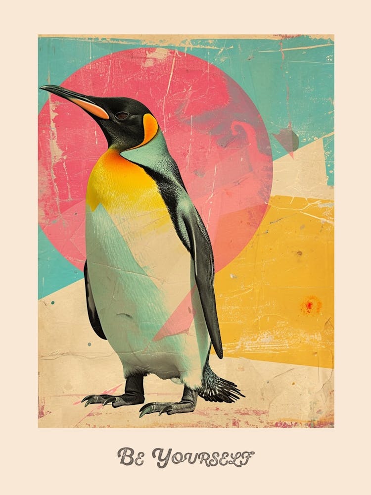 Sei Du Selbst Pinguin-Poster 2
