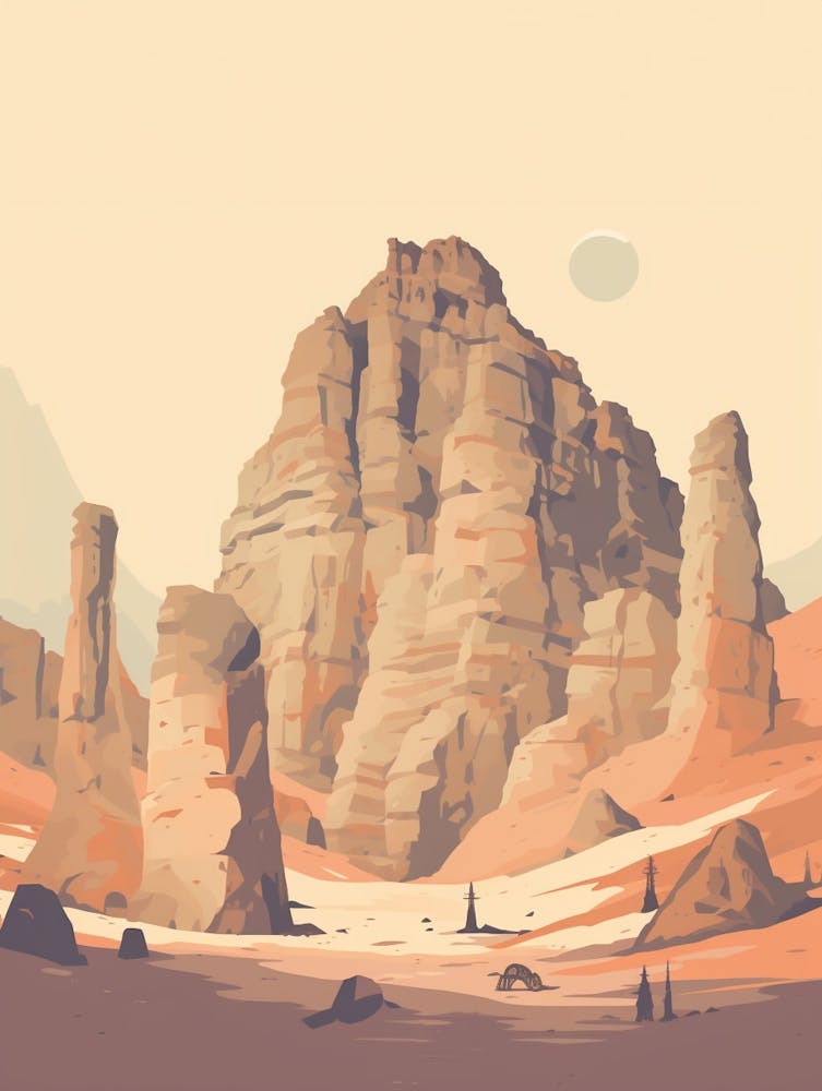 Greme National Park Art Deco 1