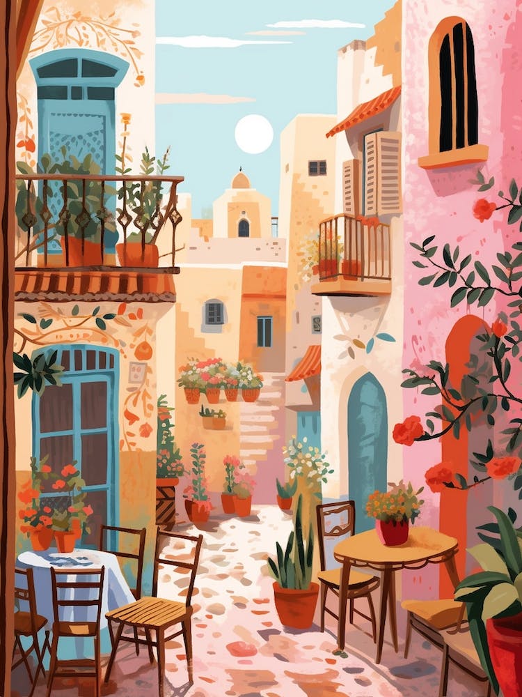 Agadir Morocco 4 Illustration