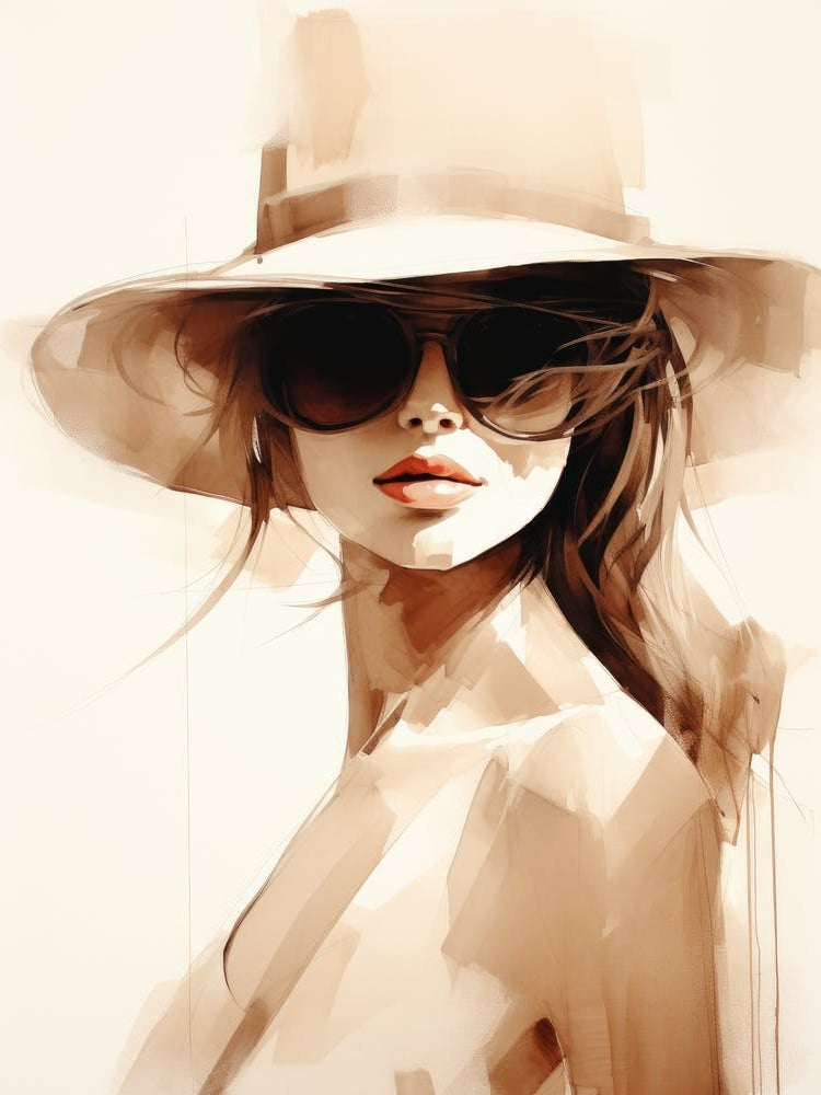 Woman In A Hat 41