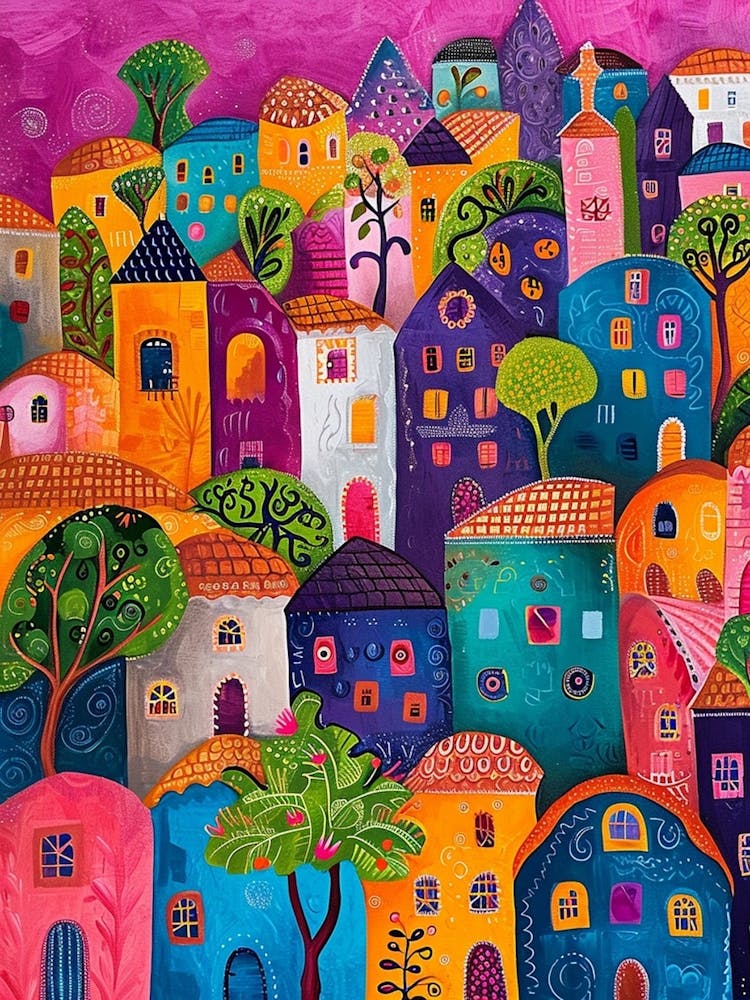 Kitsch Colourful Rome 1