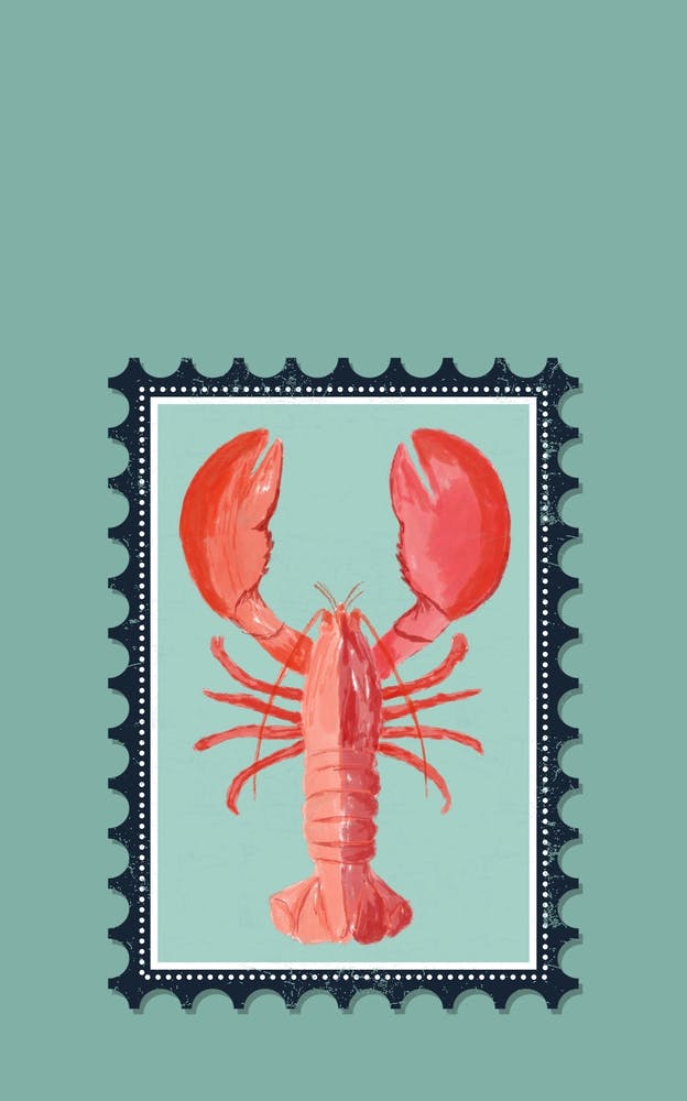 Lobster Stamp