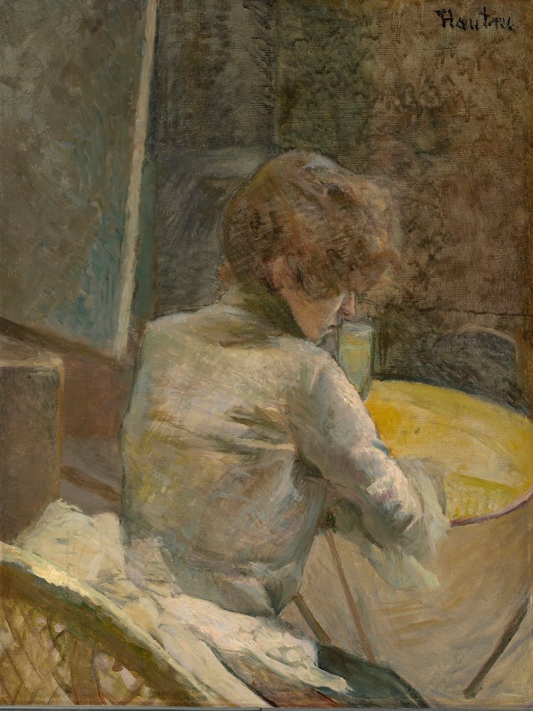 Waiting, Henri de Toulouse-Lautrec