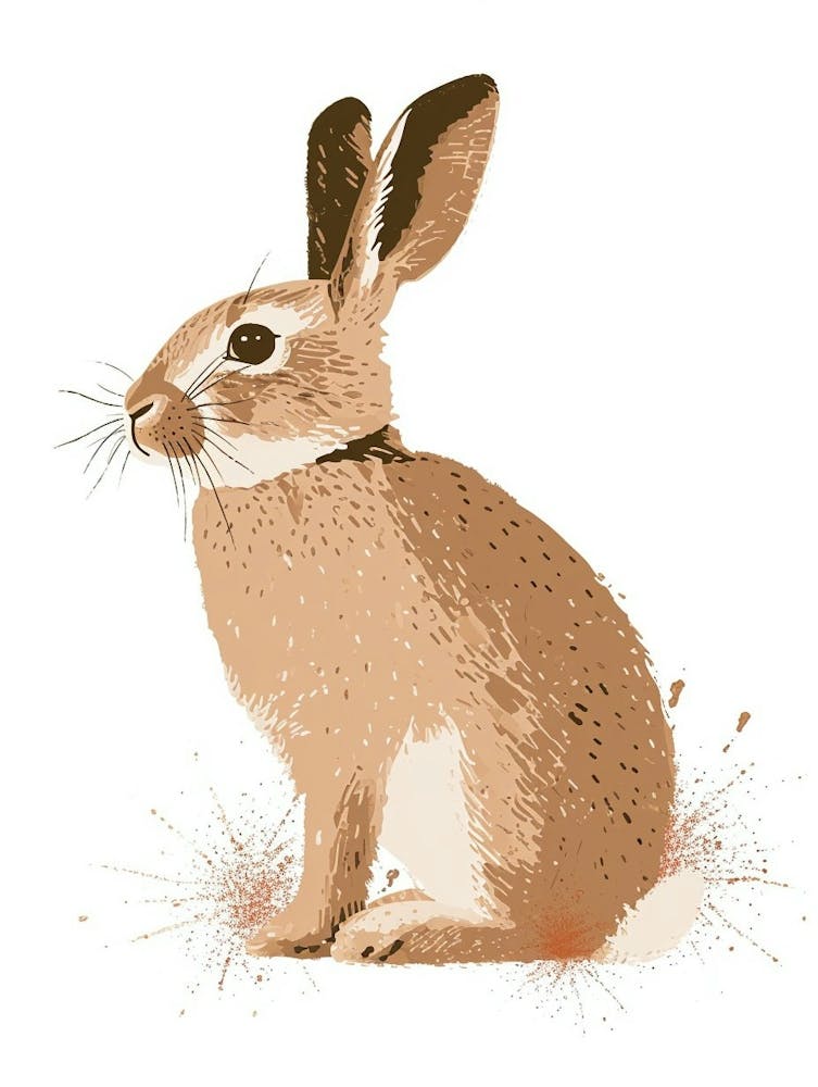 Havana Lapin Illustration de Crèche 1