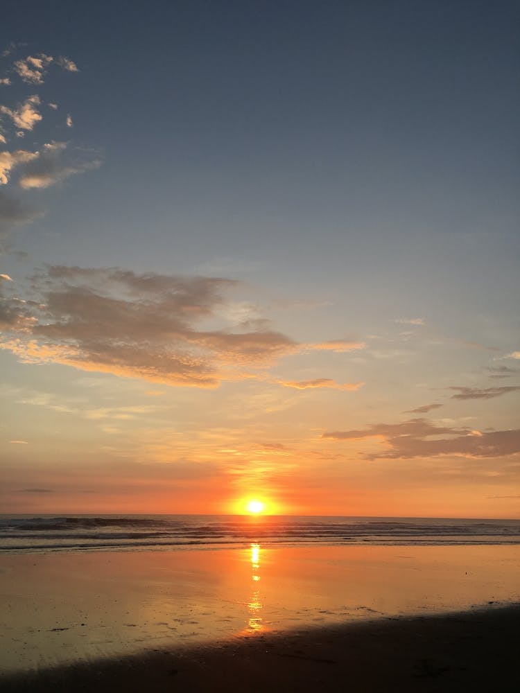 Sunset in Guanacaste, Costa Rica - Vertical