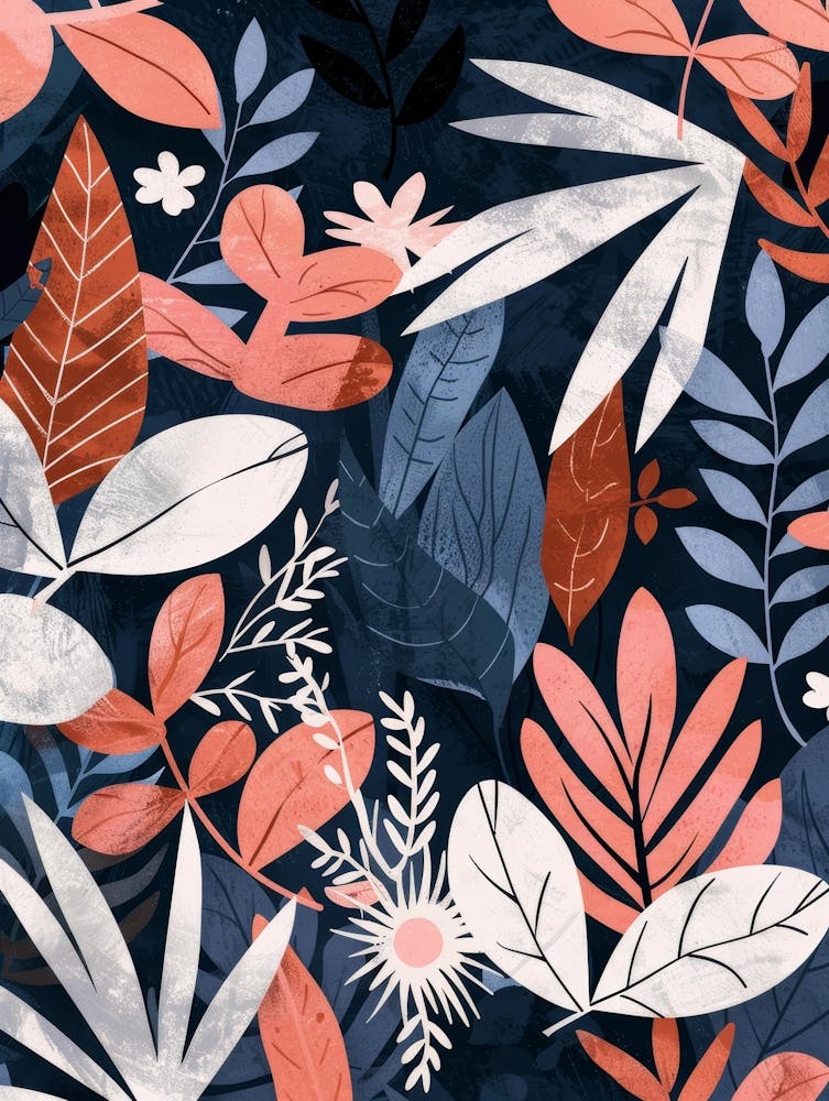 Abstract Floral Pattern 25