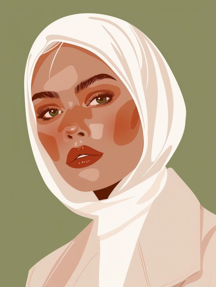 Muslim Girl In Hijab