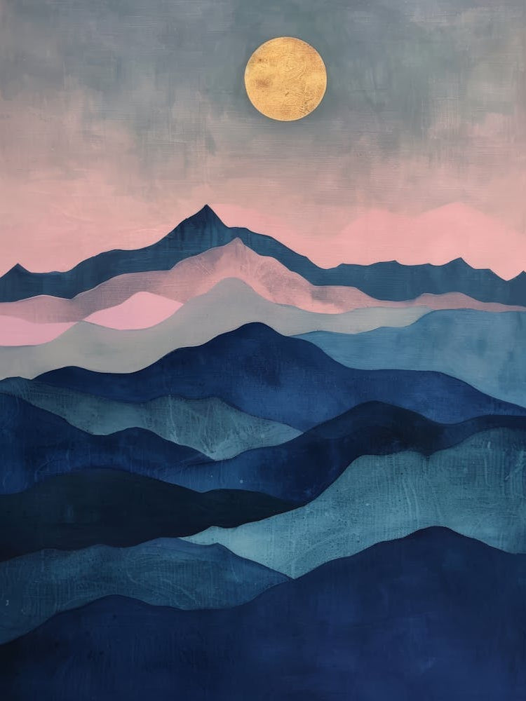 Moonlight Over The Mountains 3