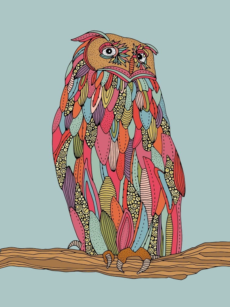 Colorful Owl 1