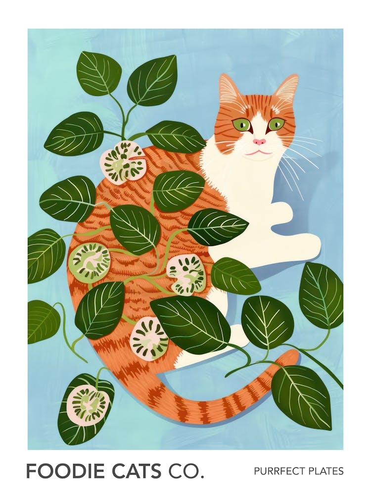 Foodie Cats Co Cat And Basil