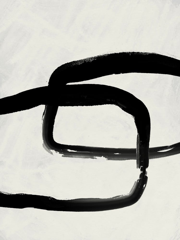 Black Strokes No 6