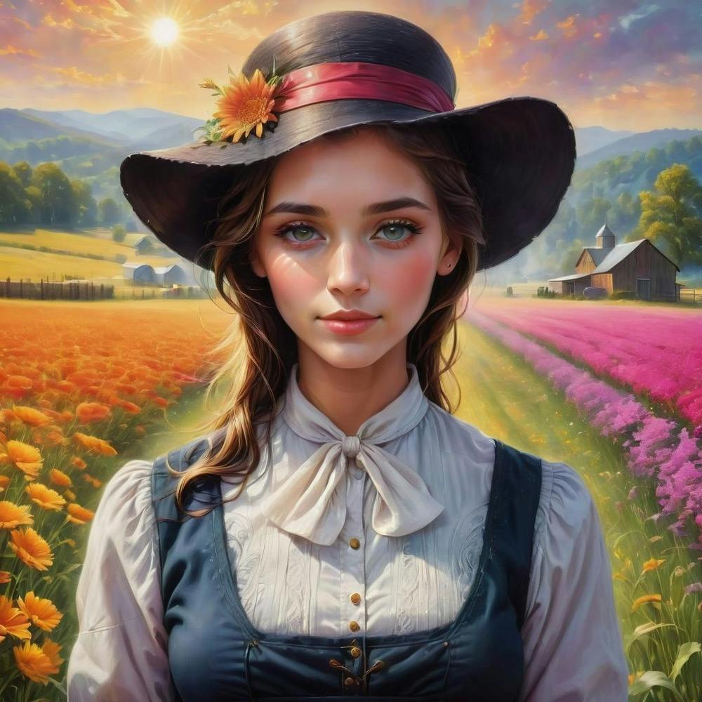 Girl In A Hat