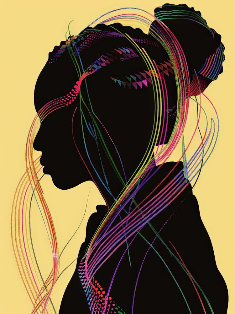 Silhouette Of A Woman 46