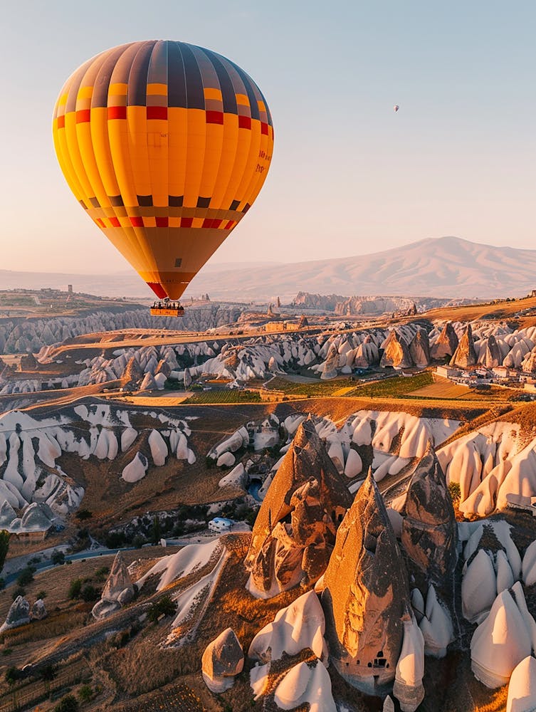 Hot Air Balloon In Cappadocia