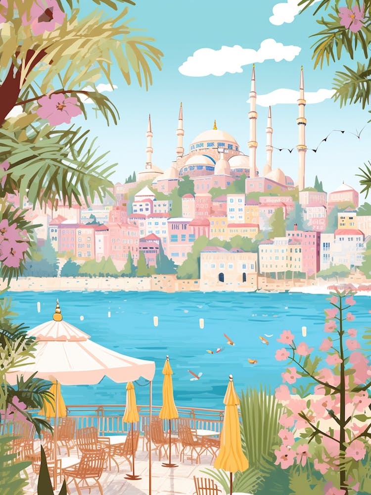 Istanbul Turkey 1 Illustration