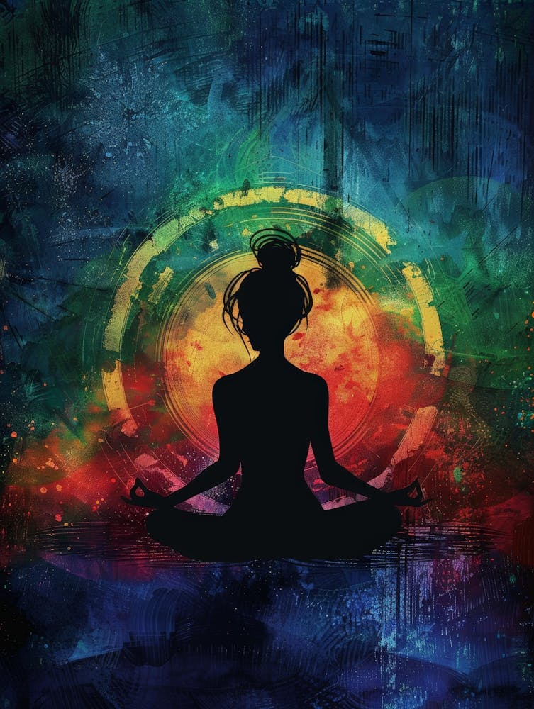 Meditating Woman 13