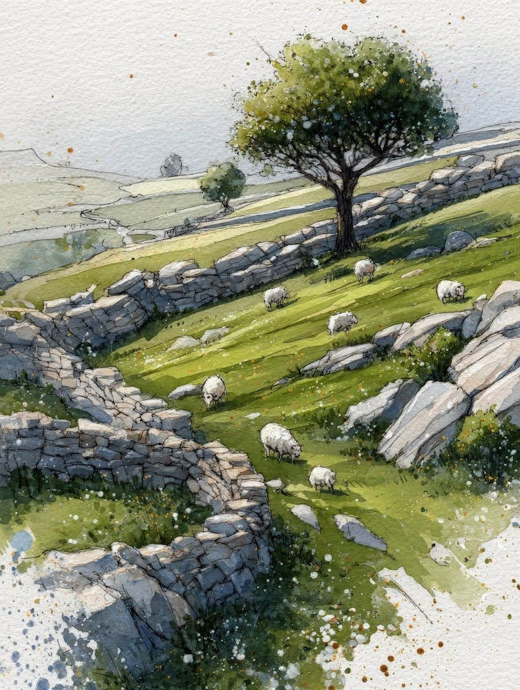 Aihrgdesign Isolated Watercolor Painting Of Countryside Lands 926d71b0 23e3 48de A310 5beda1d19695 3