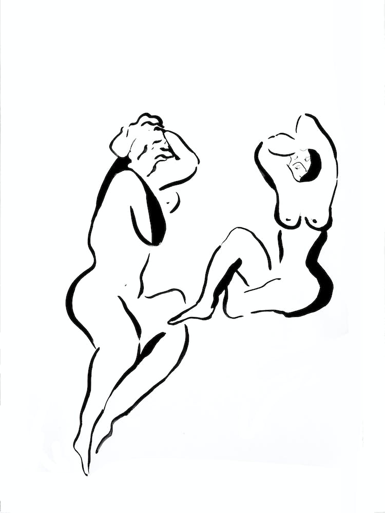 Women silhouette VI