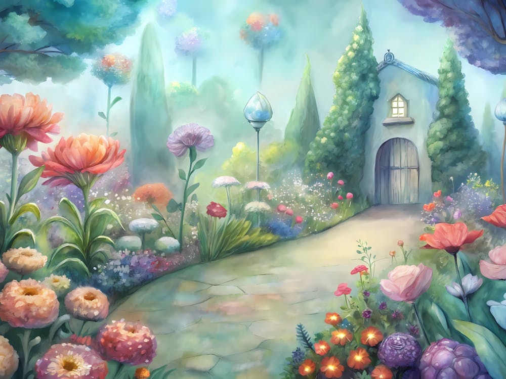 van gogh Fairy Garden