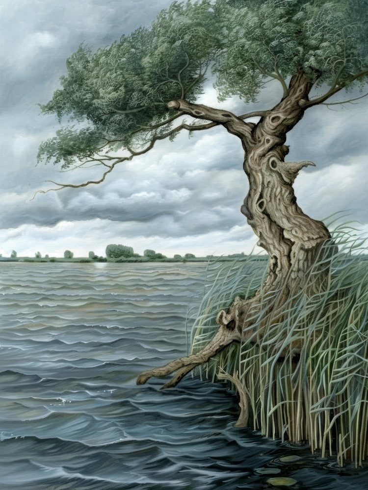 Tree By The Water