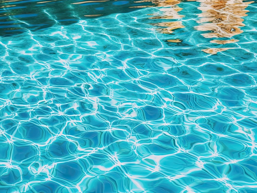 Swimming Pool Water Reflection